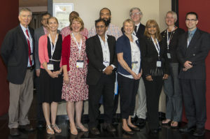 The National Management Committee of Retina South Africa with Professor Ramesar of UCT