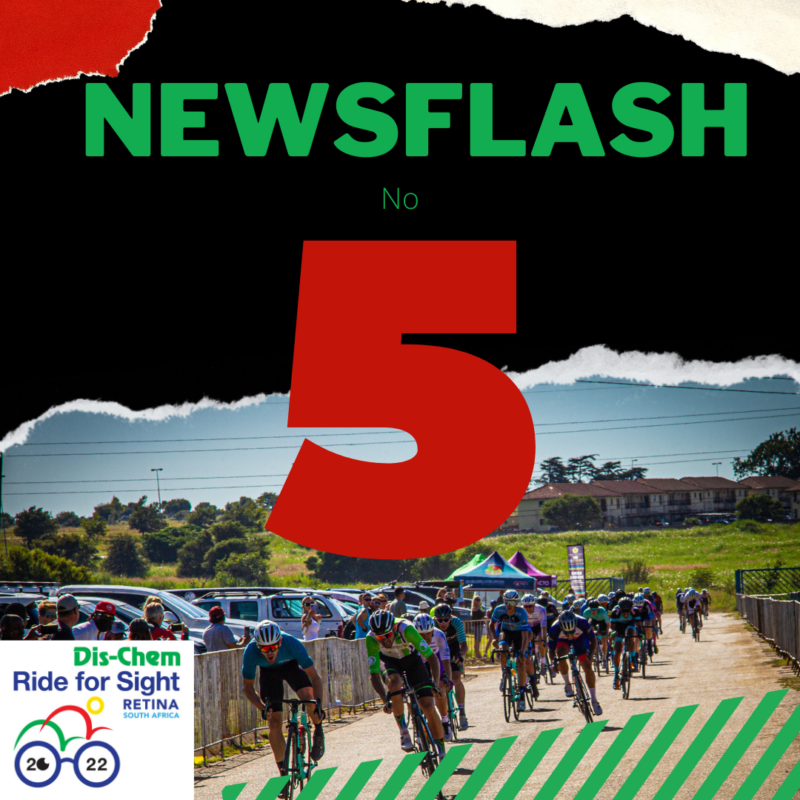 Dis-Chem Ride for Sight – Post Event – Newsflash No 5