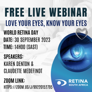 Free Live Webinar - Love Your Eyes, Know Your Eyes Graphic