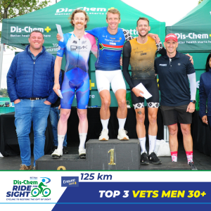 Vets Men 30+ pictured on stage