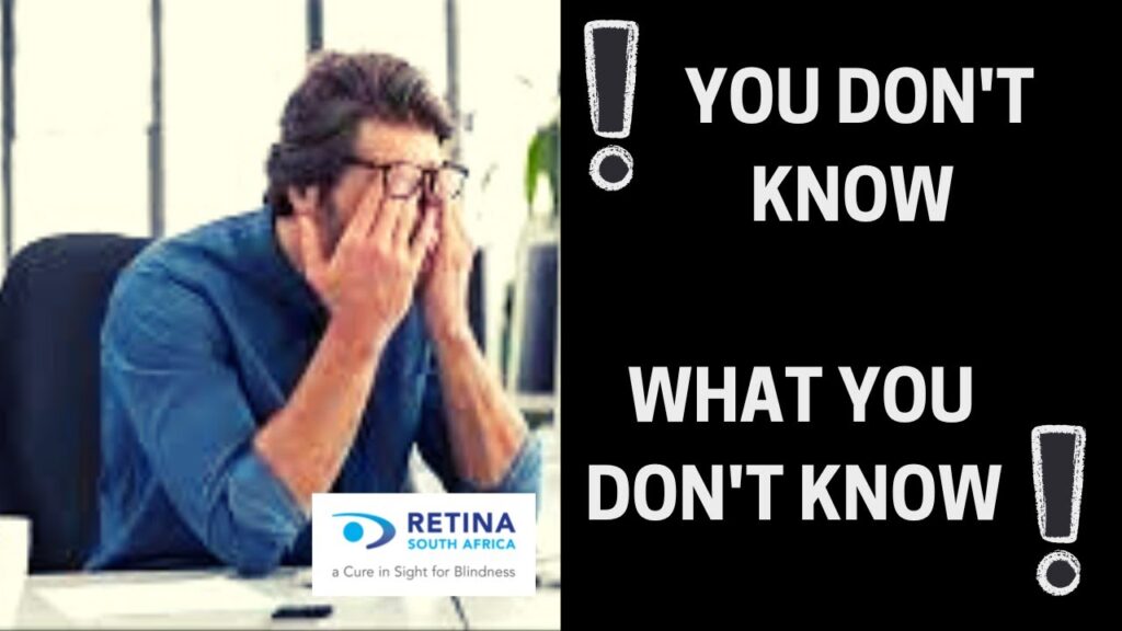 You don’t know, what you don’t know