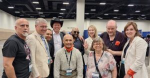 A picture of the delegates at the Fort Worth Conference